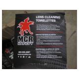 8 100 packs of lense cleaning towle...