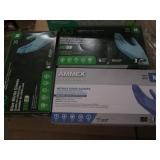 Nitrile exam gloves and Swiffer cle...