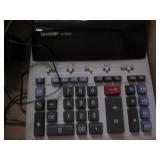 Sharp adding machine...