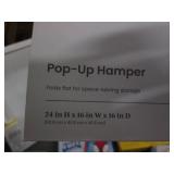 Popup hamper filled with games...