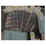 Lot of notebooks and stationery sup...