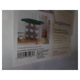 6 Medium latched storage bins with ...