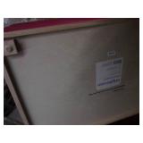 2 Wood stackable storage boxes...