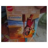 Moana 2 toy display with dolls boat...