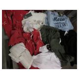 Lot of XL and XXL clothes...