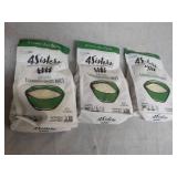 3 Bags 4 Sisters White Rice...
