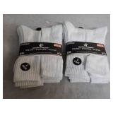 12 pair White Wear Proof Stockings...