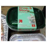 3 Foil Cake Pans, 1 Turkey Roasting...