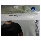 4 Classic Neck T-shirts size Large...