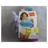 6 Hanes Briefs size 9...