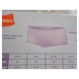 4 Hanes Boy Shorts size XL...