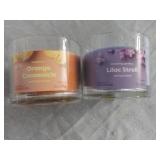 2 Room Essentials 3 Wick Candles...