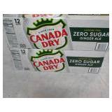 2 Canada Dry 12 packs ...
