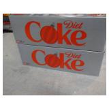 2 Diet Coke 12 packs...