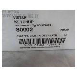 Vistar 200 Pouches Ketchup...