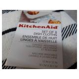 Set of 8 Kitchen Aid Dish Clothes...