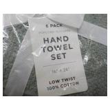 6 pack Hand Towel Set...