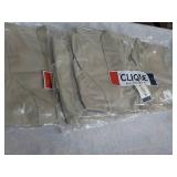 3 Clique Tan size 5XL Work Shirts...