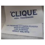 1 Clique Hooded Sweatshirts size 6X...