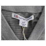 3 Cutter and Buck size Small Grey V...