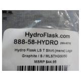 6 Hydro Flask T-shirts - various si...