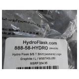 6 Hydro Flask T-shirts - various si...