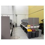 Lot of 12 Cubicles (602508), See Description