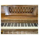 Everett Upright Piano With Counter-Balancing Metal Levers - 40H x 58W x 25D In