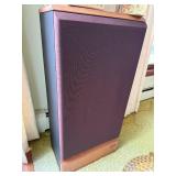 Two Advent Floor-Standing Speakers - Vintage Wood Cabinet
