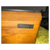Two Advent Floor-Standing Speakers - Vintage Wood Cabinet