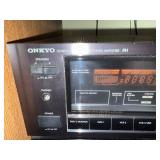 Onkyo TX-830 Tuner Amplifier & TA-RW470 Cassette Deck (Deck A/B) Vintage Hi-Fi System