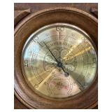 Springfield Weather Station - Thermometer, Barometer & Humidity in Wood Frame