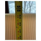 Brass Floor Lamp with 4-Arm Candelabra & Pleated Beige Shade