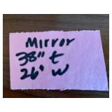 Lane Dresser With Mirror - 6-Drawer Walnut Finish (Altavista, VA) - contents not inc