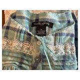 Earth Angels Women's Clothing Bundle - Size M Pastel Blues & Lavenders with Lace