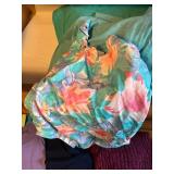 Clothing Inc Shorts & Alfred Dunner Turquoise Elastic-Waist Pants - Women's Size M