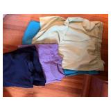 Clothing Inc Shorts & Alfred Dunner Turquoise Elastic-Waist Pants - Women's Size M