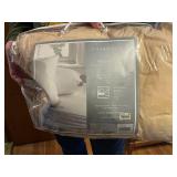 Lot of Throws & Blankets Inc Charter Club Microlux Silver Collection Standard/Queen Pillow