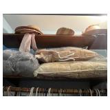 Minnesota Vikings Jersey Majestic XL; Assorted Tops & Hats & Charter Club MicroLux Bedding