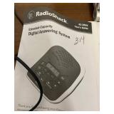 RadioShack Digital Answering System, Sony Headphones, GearLight Flashlights & Vintage Decor Lot - bureau not inc