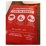 3 Pink Butterfly Photo Albums - Fire Blanket - Pens