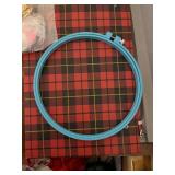 Crafts Lot Inc Cross-Stitch Kit, Yarn Needles, Sewing Kit, VTG Portable Clock & More