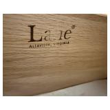 Lane Nightstand - Mid-Century Modern Walnut 2-Drawer Bedside Table