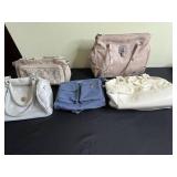 Giani Bernini Handbags - Lot of 5 Designer Purses incl. Liz Claiborne & Baggallini
