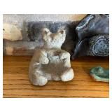 Lot of VTG Figurines Made of Misc Textures