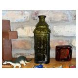 Vintage Decor & Toys - Candles, Cross, Bottles, Cars, Turtle & Dino Figures