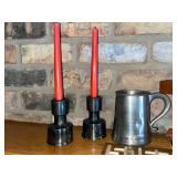 Vintage Decor & Toys - Candles, Cross, Bottles, Cars, Turtle & Dino Figures