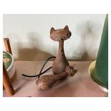 Misc VTG Decor Lot of Candles & Airguide Temperature & Humidity Dial Clock - Vintage Square Instrument