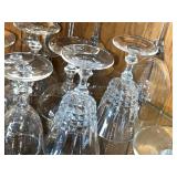 Clear Glass Stemware - Wine Glasses & Champagne Flutes, Assorted