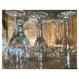 Wine Glasses Stemware - Clear Glass (Assorted Tall Stems)